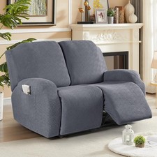 Stretch Sesselschoner Armlehne 2-Sitzer Sofa Kinder Hund waschbar