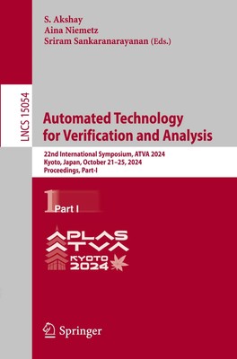 Automated Technology for Verification and Analysis S. Akshay (u. a.) Taschenbuch