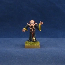 Painted Mind Flayer Forgotten Realms Ral Partha 11-406, Metal Miniature AD&D RPG