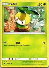Petilil 4/145 SM02 SM - Guardians Rising NM Pokemon