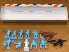 Marx American Heroes 4 General Grant and Union Army Soldiers Civil War Playset