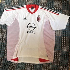 Vintage 2002-03 AC Milan Away (Authentic) Football Jersey Size 2XL