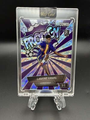 2025 Wild Card Lamine Yamal 2/2 Comix Platinum Prodigy