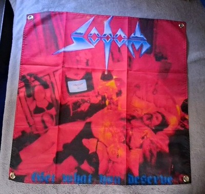 Sodom Get What You Deserve Banned 2x2ft Banner Flag Poster