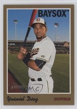 2019 Topps Heritage Minor League Edition Gold 11/15 Yusniel Diaz #64 sl3