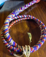Paracord Bullwhip handcrafted from personal collection 1 of 1 top quality/care!