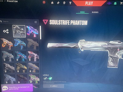 Valorant Diamond 3 with Soulstrife Phantom, Imperium Vandal, Kuronami Naru-Kami 