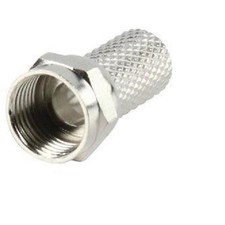 F Plug Connector x 5 for Twin Shotgun Satellite Cable Sky/+ Plus HD 5mm