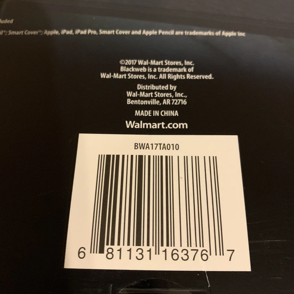 Black Web Protective Gel Case 12.9" IPAD Pro Apple Pencil Holder Tablet Computer - Image 3 of 4