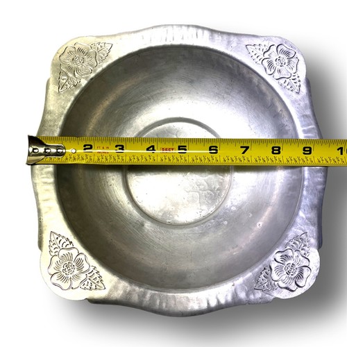 Continental Silver Co 9.5" Wild Rose Brilliantone Dish/Bowl VTG Wild Rose 1058 - Picture 7 of 9