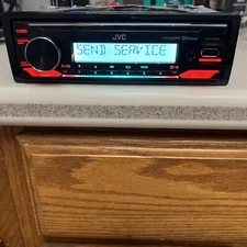 JVC KD-X37MBS Car Marine Digital Media Receiver Bluetooth USB SiriusXM