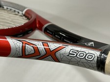 Dunlop DX500 DX 500 4 1/4 Grip Ultra Rare Racquet 110 sq. w/ Case