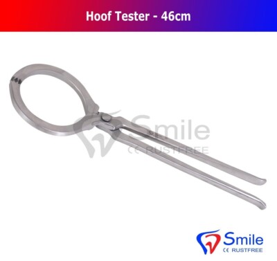 Hufschmied Huftester Abszesse Prüfpinzette Träger 46 cm Qualitätswerkzeuge SHANI UK