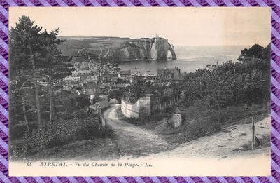 Etretat - Seu du chemin de la plage