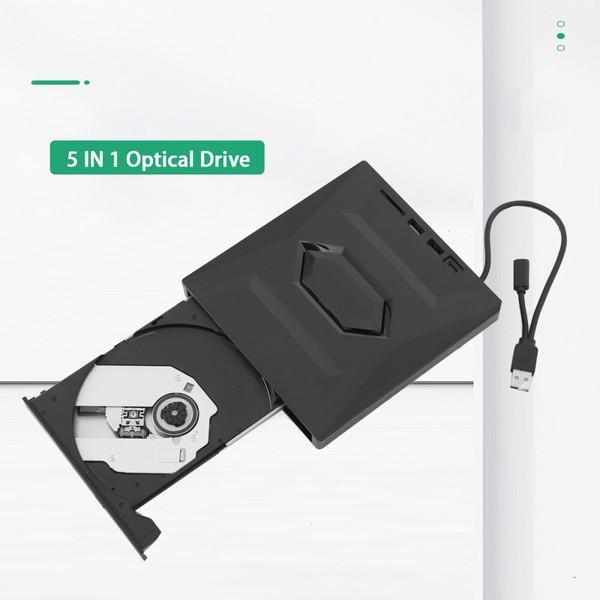 Unidad externa USB3.0 DVD CD grabadora reproductor para portátil PC