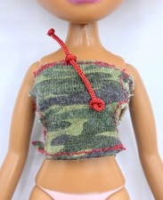 Bratz Doll Lot Mga Clothing Top Shirt Wild Life Safari Fianna Green Cmao