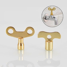 6mm 7mm Metal Clock Type Plumbing Switch Keys For Faucet Tap Key Square Keys