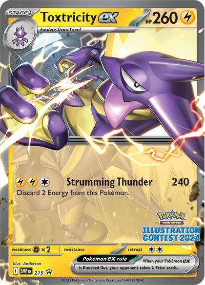 Toxtricity Ex 215 Sv: Scarlet & Violet Promo Cards - 1 of 1