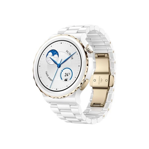 Huawei Watch GT 3 Pro 43mm 1.32" AMOLED Bluetooth GPS Android iOS Smartwatch - Image 2 of 4