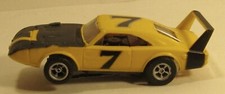 AFX Dodge Charger Daytona Standard AFX 1753 Slot Car in Yellow 7