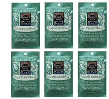One Nature Bath Salts,Eucalyptus Case Of 6, 2.5 Oz