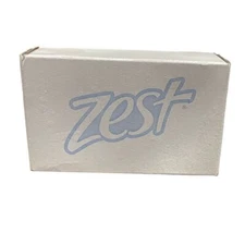 Vintage New Old Stock ZEST 4 ounce Bar of Bath Soap New Shower Clean Deadstock