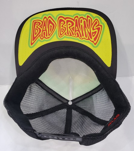 Airbrush Reggae Ska Colors Green Yellow Bad Brain Trucker Adjustable - 第 1/2 張圖片