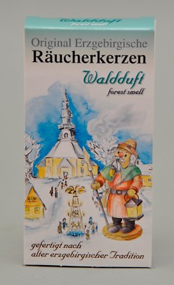 Sparpack KNOX Orig. Erzgebirgische Räucherkerzen ' Waldduft ' Gr.M Räucherkegel 