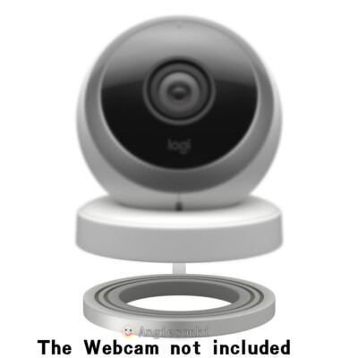 Original Charging Ring Dock With 10ft Cable for Logitech Circle Wireless Camera