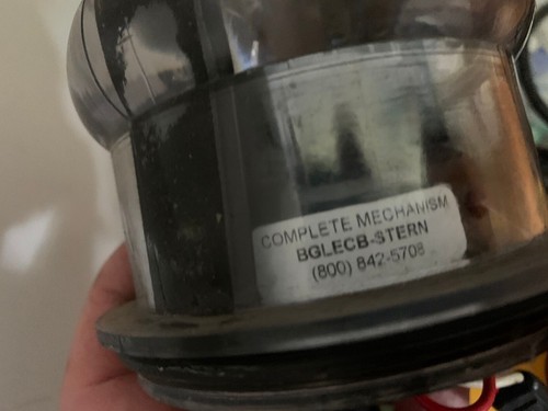 McDermott BGLEDPLAT 3nm platform barge stern light, used condition, non working - Picture 10 of 11
