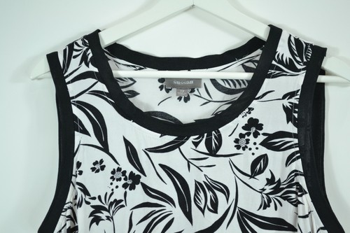 Sussan Tank Womens White Floral Size 12 - Picture 3 of 12