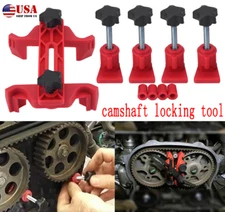 Engine Timing Locking Tool Dual Cam Clamp Camshaft Universal Sprocket Gear Kit