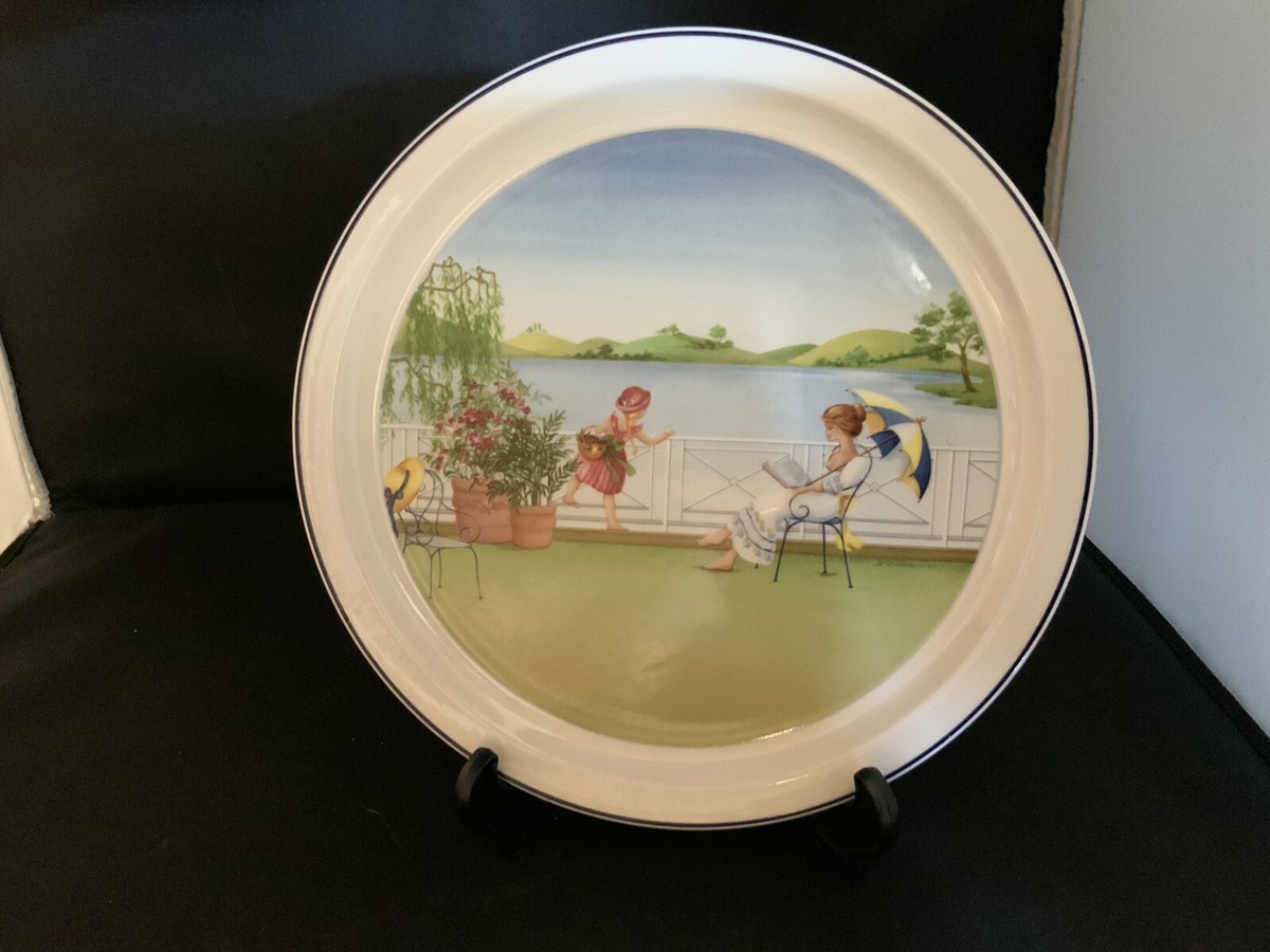Villeroy & Boch The Romantic Seasons No. 2 Summer Wall Plate 1748 