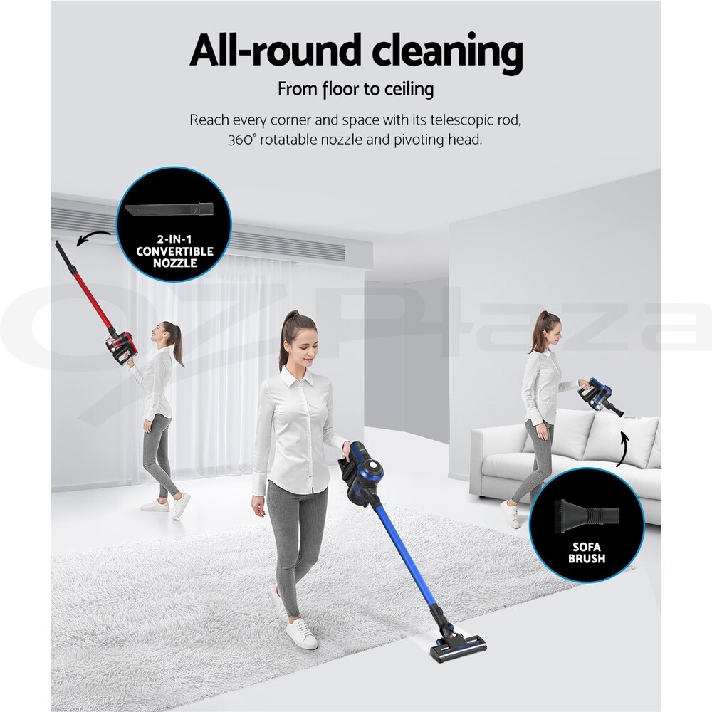 Devanti Handheld Vacuum Cleaner Brushless Bagless Cordless Stick
