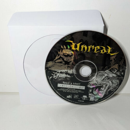 Unreal (PC, 1998) - Disc nur in der Hülle - teilweise getestet - Windows 95-98 - Bild 2 von 2