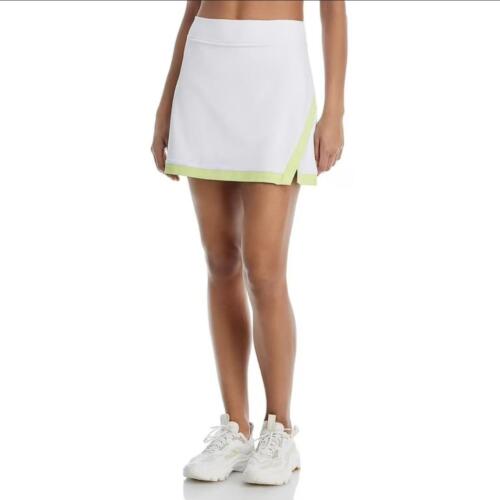 Aqua Athletic Contrast Trim Tennis Skort NWT