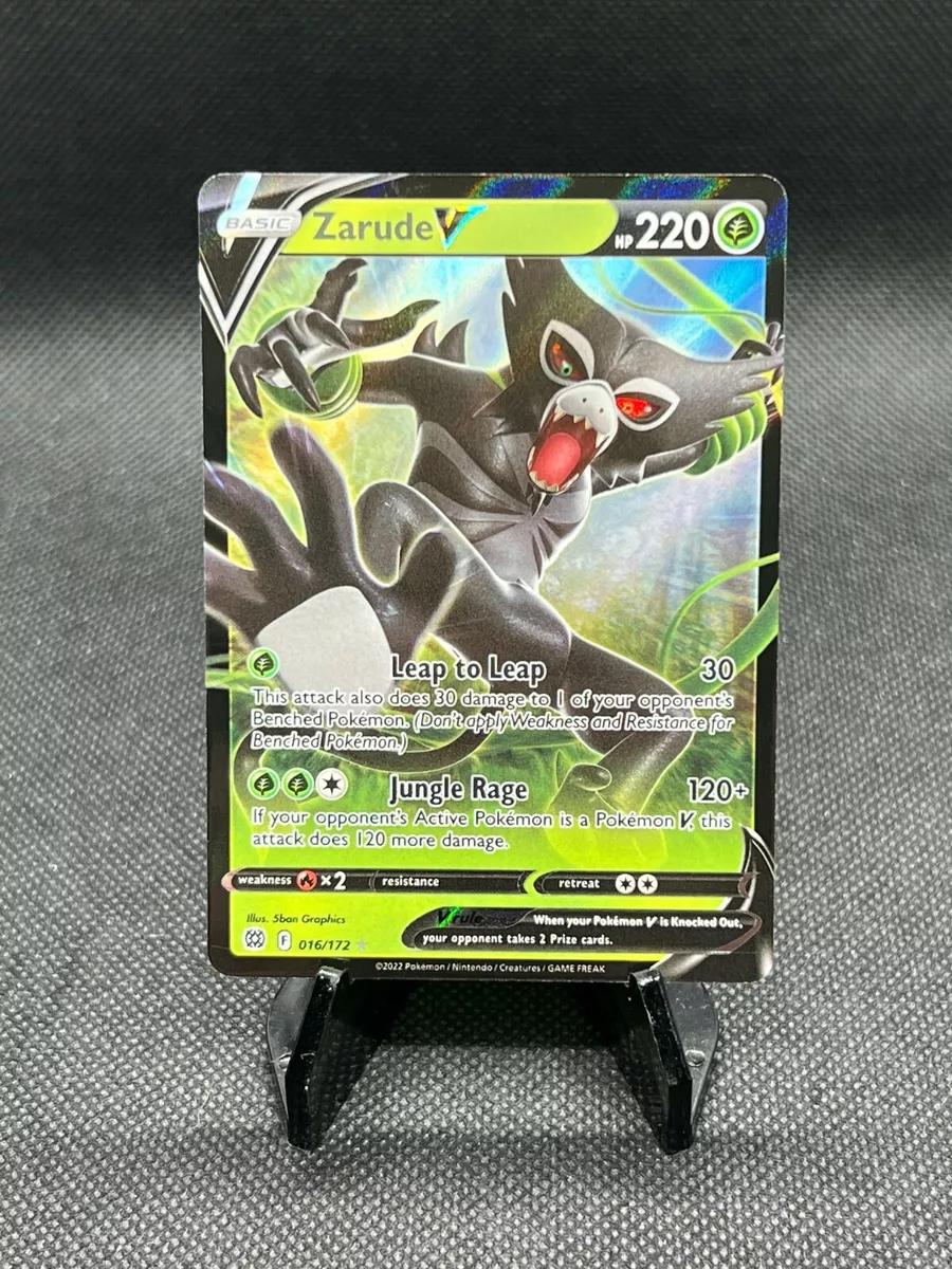 ZARUDE V 016/172 | Pokemon TCG BRILLIANT STARS Ultra Rare | NM/MINT