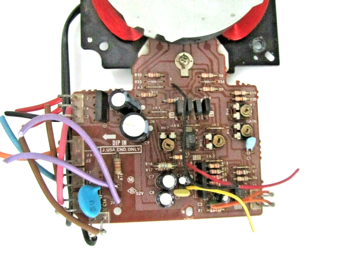 SONY PS-242 Turntable Motor Drive ASSEMBLY & SERVO PCB Board 1-603