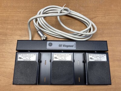 FOOT SWITCH 3-PEDALS IP68 PN FB200952 FOR VIVID 7 ULTRASOUND