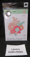 Sizzix Thinlits Bold Flowers by Olivia Rose 9 dies Ellison Scrapbooking 665473