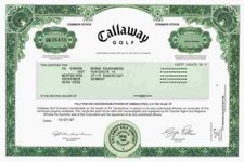 Callaway Golf Carlsbad 2007 California Odyssey BenHoga Security Columbian Bank