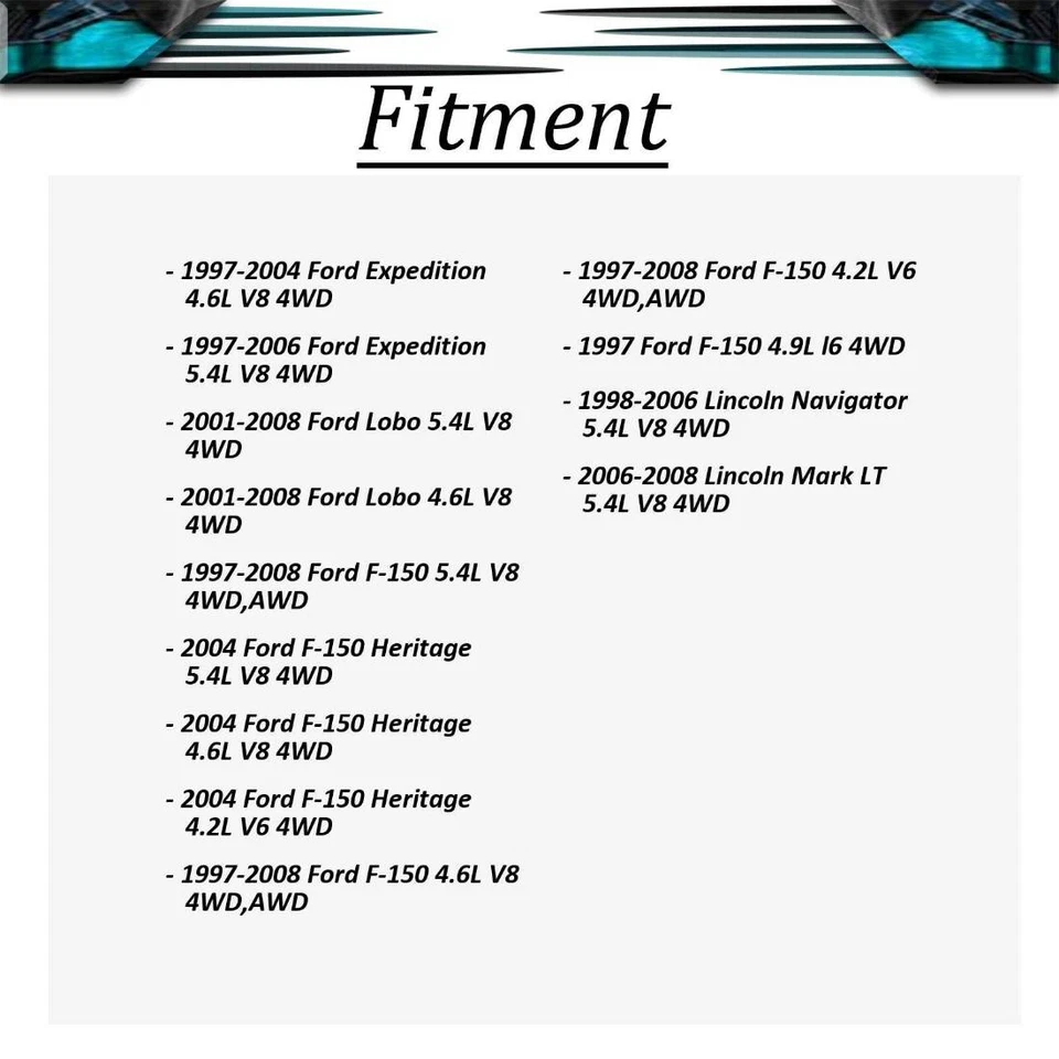 Vedação do eixo dianteiro para Ford F-150 Heritage 2004 4WD - Imagem 2 de 4
