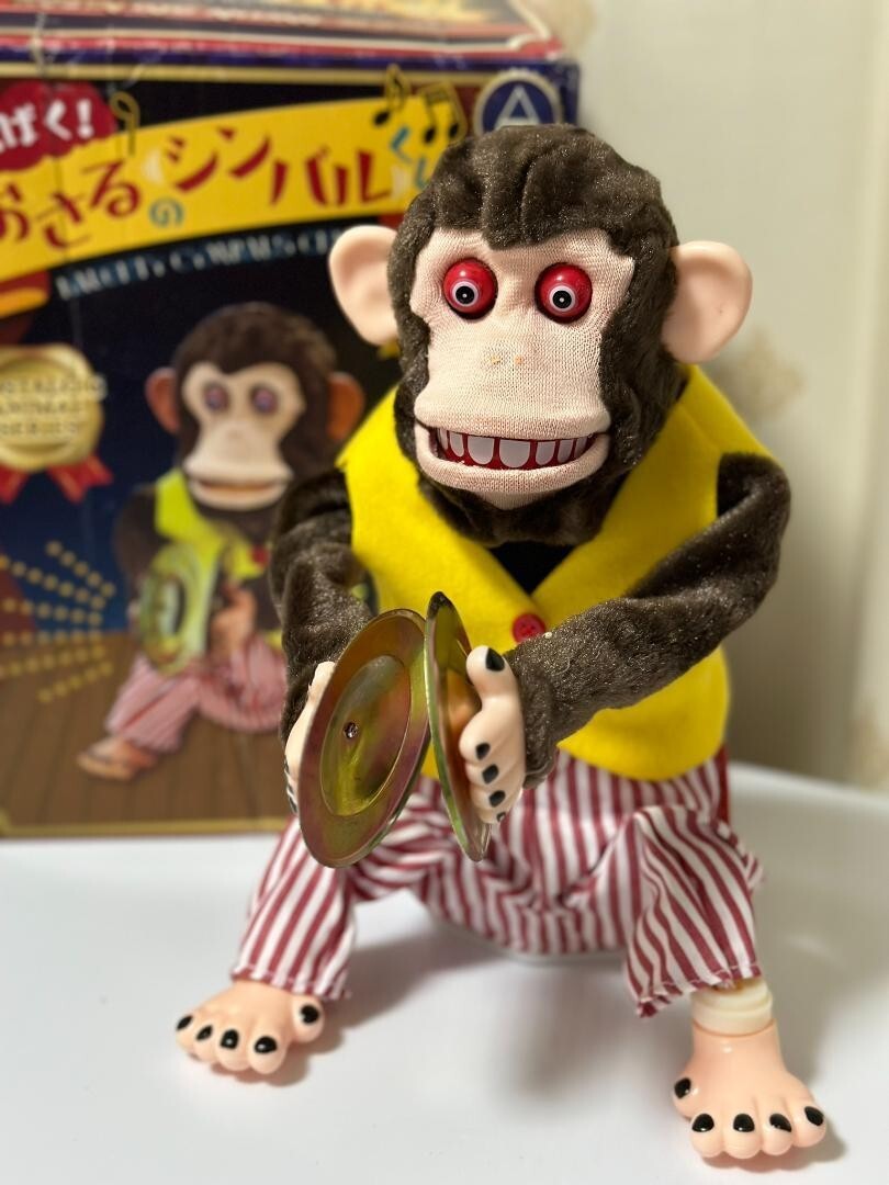 YAMANI Musical Jolly Chimp Monkey Doll Toy Story Naughtiness
