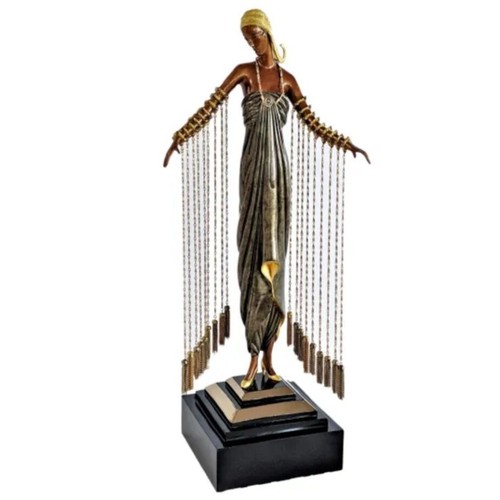 Erte Bronze "Zobeide" Art Deco - Romain De Tirtoff - Limited Ed - Signed 21"H
