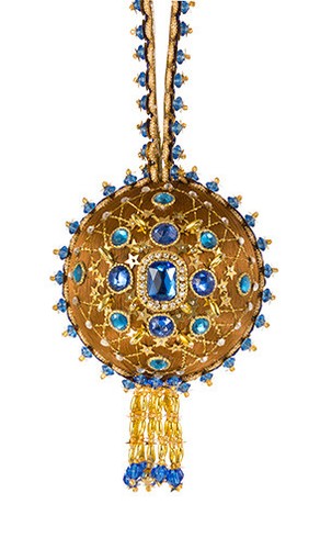 The Cracker Box  Inc Christmas Ornament Kit Palace with Gold Accents - Picture 7 of 12