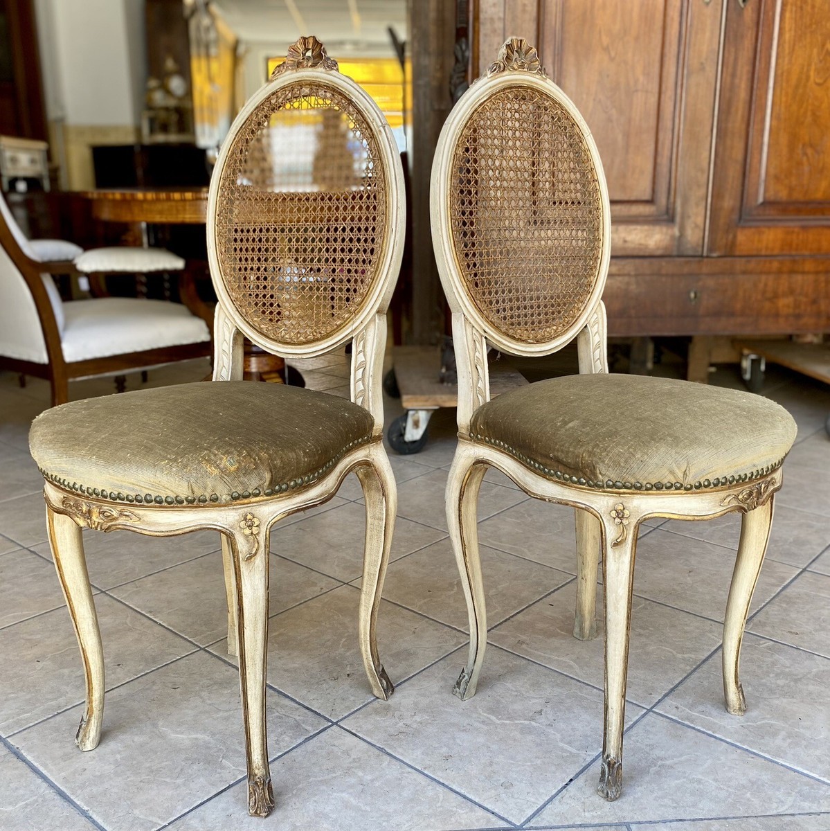 Poltroncina Poltroncine Stile Impero Poltroncine Stile Antico