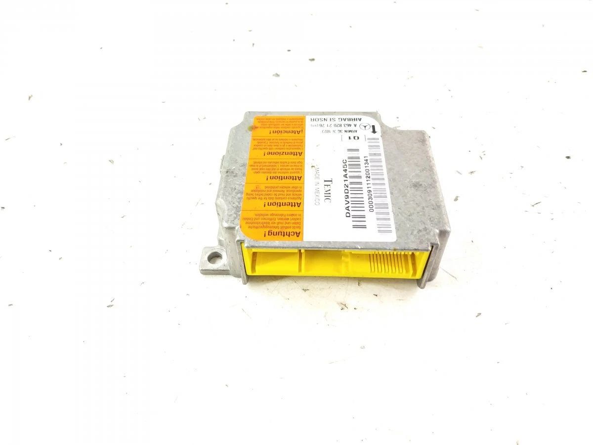 MERCEDES-BENZ G-CLASS W463 AIRBAG CONTROL UNIT A 4638200226 | eBay 