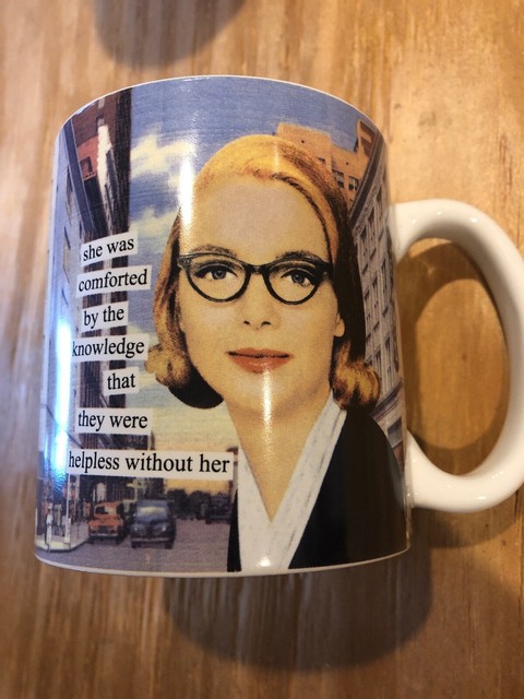 Anne Taintor She Was Comforted Ceramic Mug Cup For Sale Online