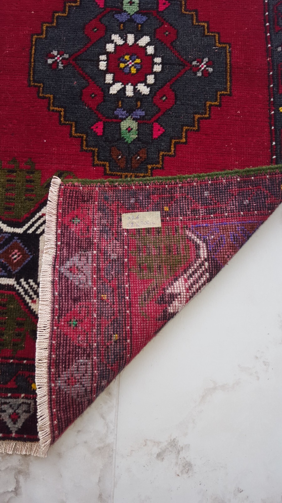 Oushak rug Turkish Antique rug Vintage Rug Handmade Wool rug Bohemian Area rug