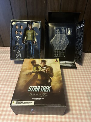 Star Trek - Nein. 1 ''''Captain James T. Kirk'''' PLAYARTS NEU ''''Offene Box''''. (13)